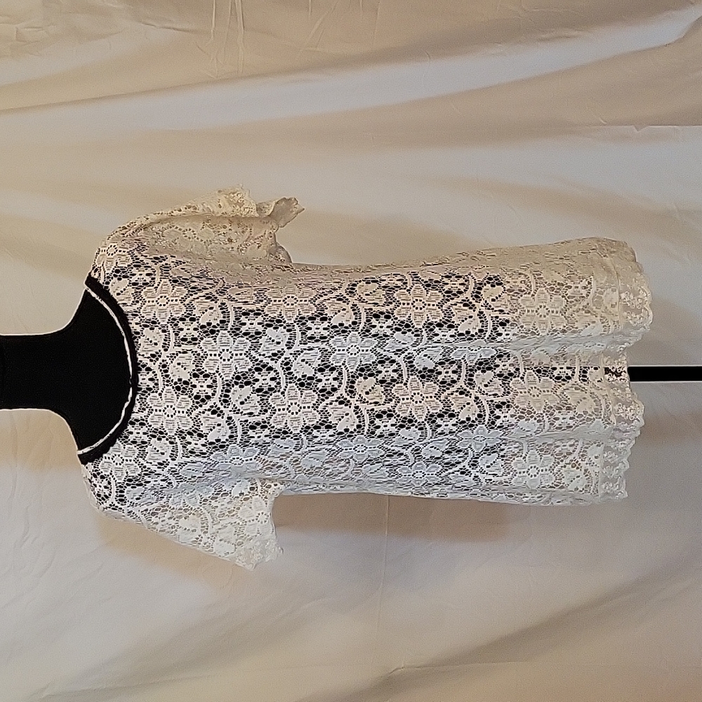 Betsey Johnson lace cover up